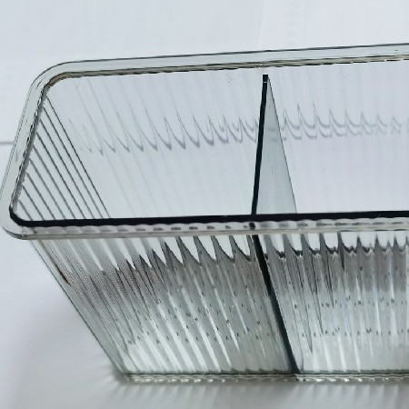 透明沥水筷子筒塑料筷子架厨房用品沥水架双格筷子笼刀叉收纳架